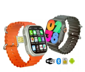 Exceptional Quality - S8 Ultra 4G SIM Supported Android Smart Watch 1GB/16GB - Reliable Accessory - Sleek Usage