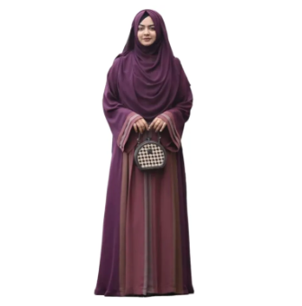 Dubai Cherry Georgette Exclusive Abaya Borka Most Demanding Muslim Wear And Outerwear Stylish Burka Contrast Irani Party Abaya Burkha Collection For Waman