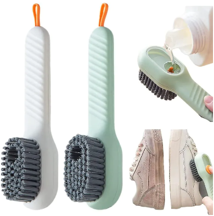 Multifunctional Shoes Cleaning Brush With Liquid Box