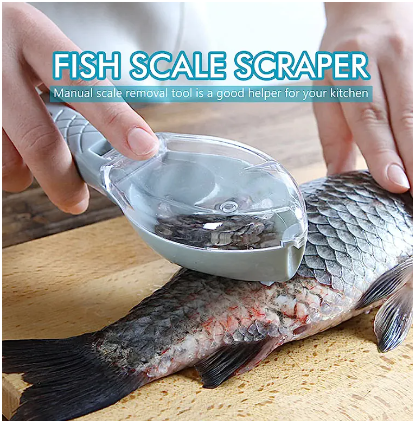 Fish Skin Scale Cleaning Scraper Brush